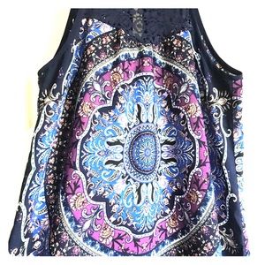 Target Blue Medallion Dress